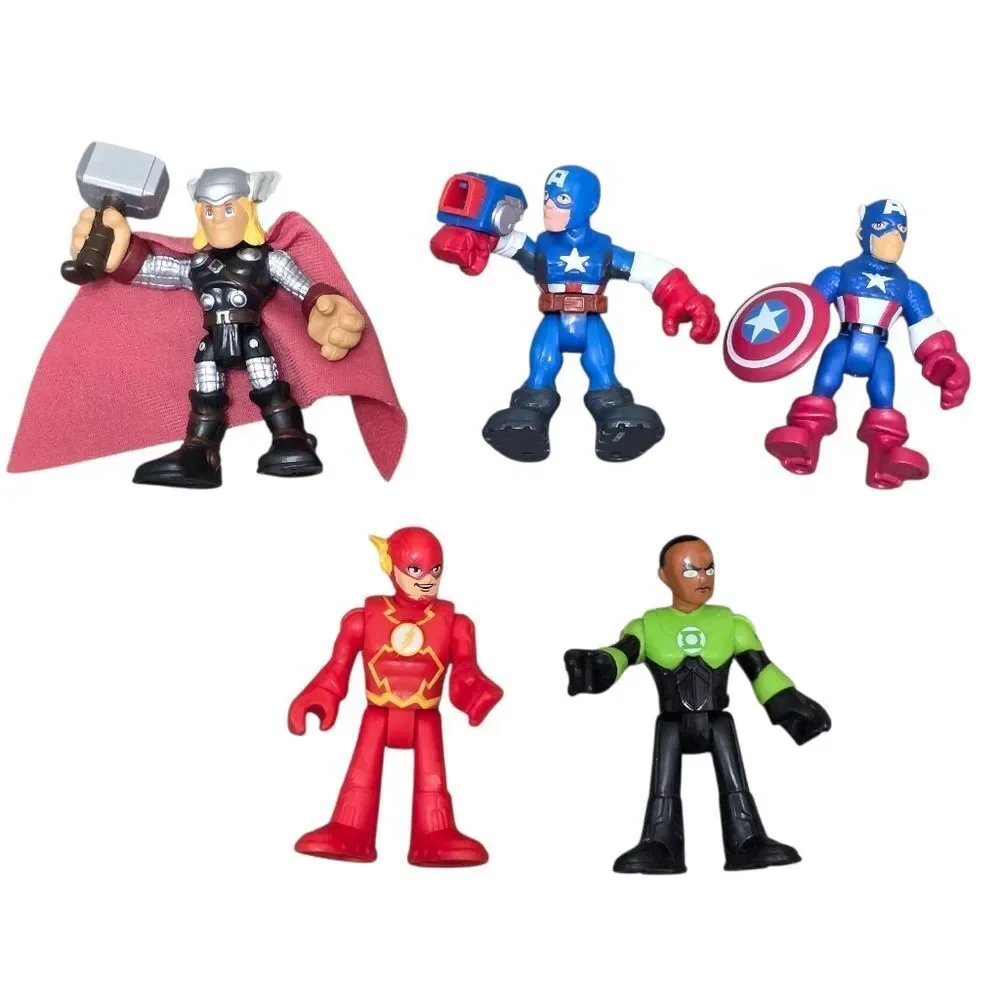 Imaginext DC Superhero Action Figure Set - Multicolor